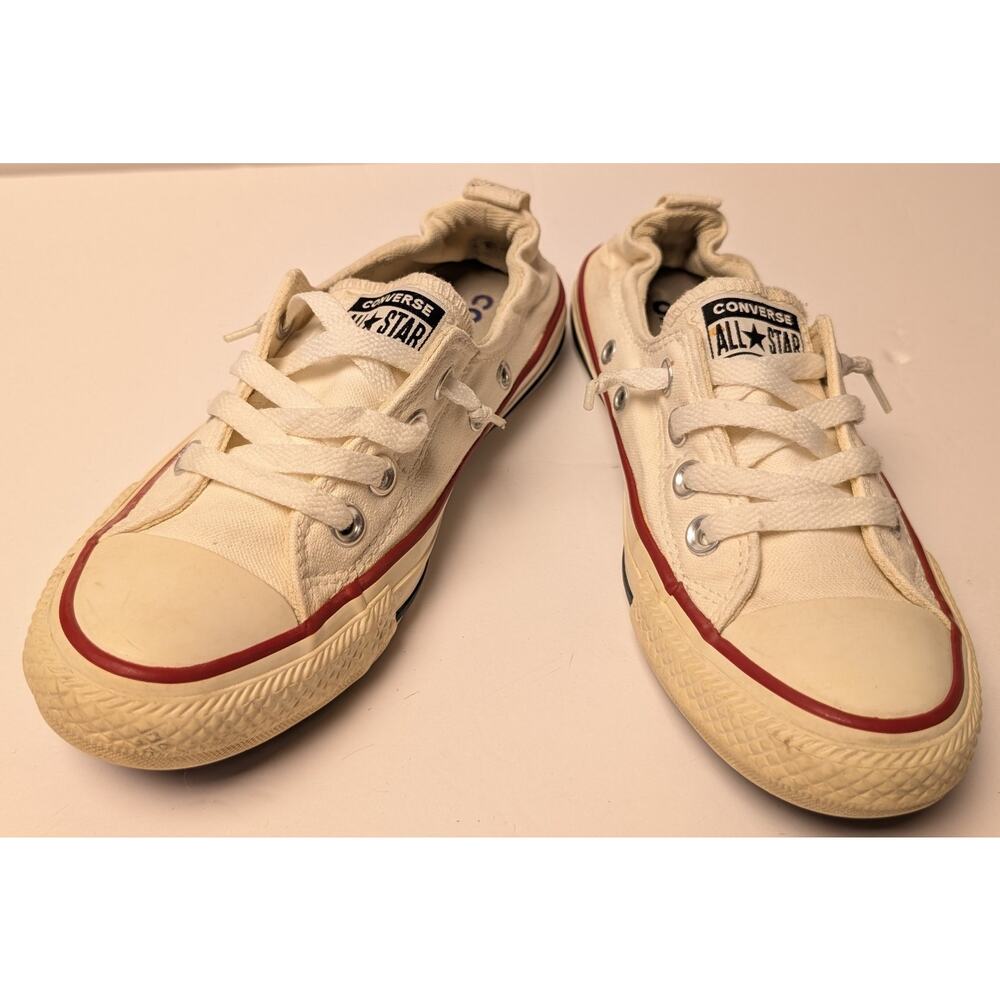 Converse CT All Star Sneakers WOMENS SIZE 6 White Shoreline Low Top Skater Shoe